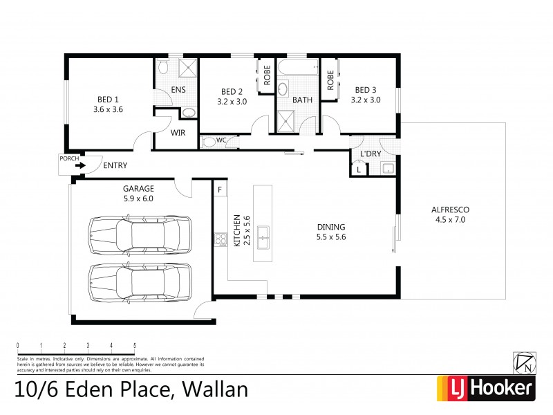 Unit 10/6 Eden Place, Wallan VIC 3756 Floorplan