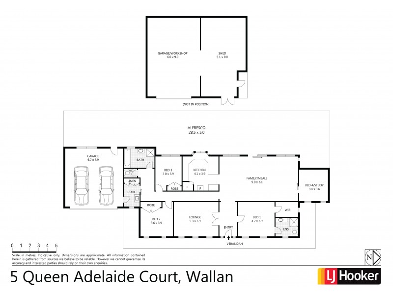 5 Queen Adelaide Court, Wallan VIC 3756 Floorplan