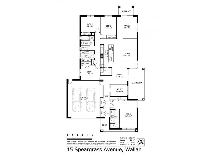 15 Speargrass Avenue, Wallan VIC 3756 Floorplan