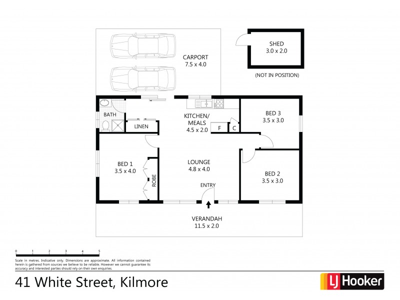 41 White Street, Kilmore VIC 3764 Floorplan