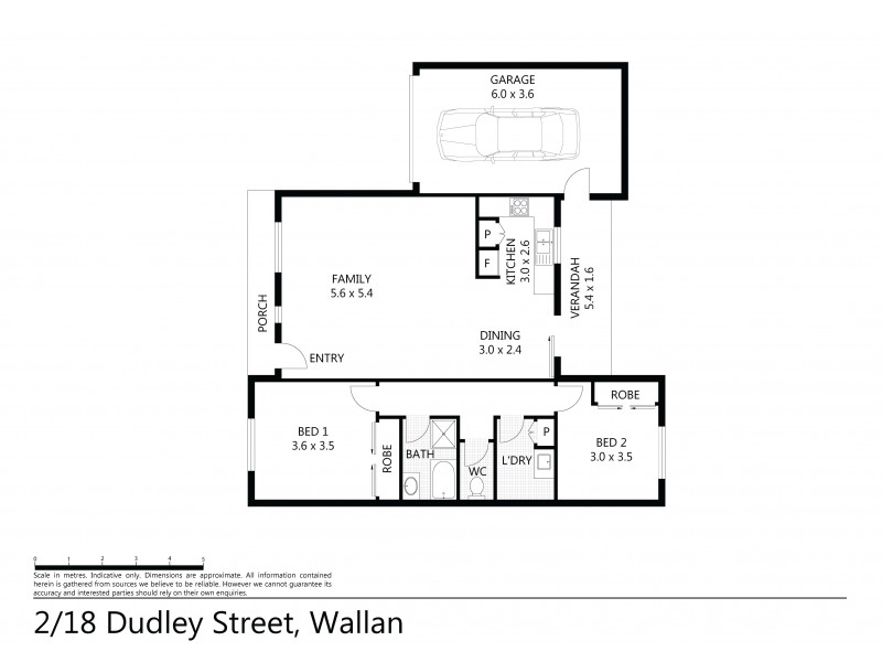 Unit 2/18 Dudley Street, Wallan VIC 3756 Floorplan
