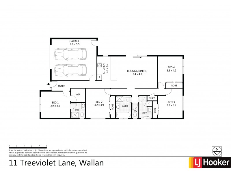 11 Treeviolet Lane, Wallan VIC 3756 Floorplan