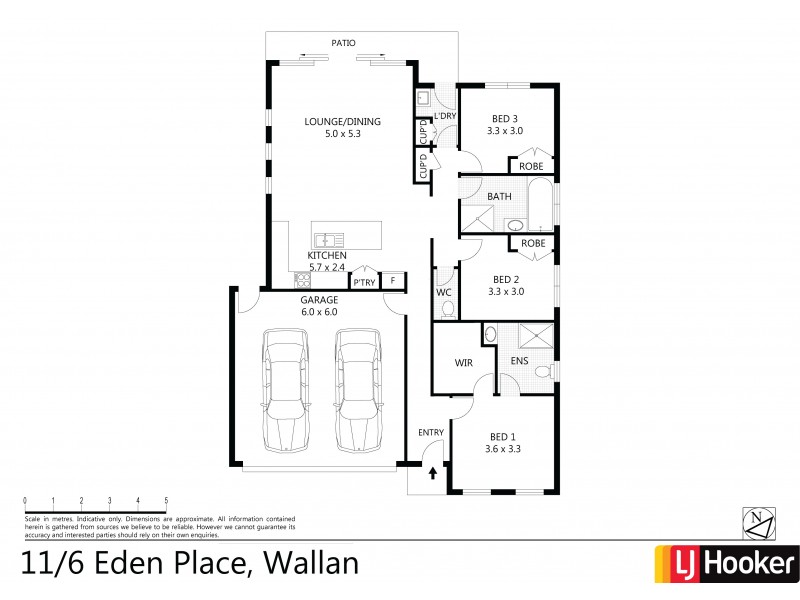 Unit 11/6 Eden Place, Wallan VIC 3756 Floorplan