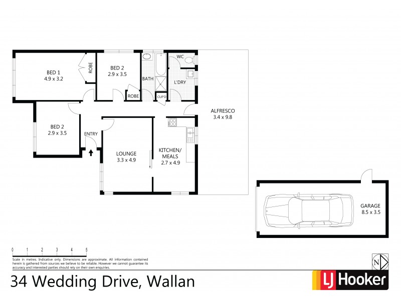 34 Wedding Drive, Wallan VIC 3756 Floorplan