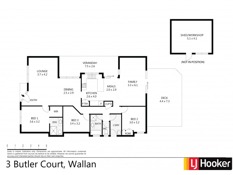 3 Butler Court, Wallan VIC 3756 Floorplan