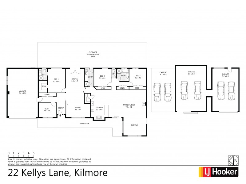 22 Kellys Lane, Kilmore VIC 3764 Floorplan