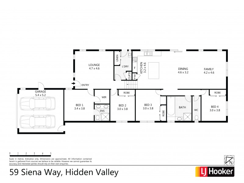 59 Siena Way, Hidden Valley VIC 3756 Floorplan