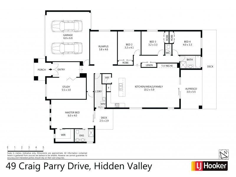49 Craig Parry Drive, Hidden Valley VIC 3756 Floorplan