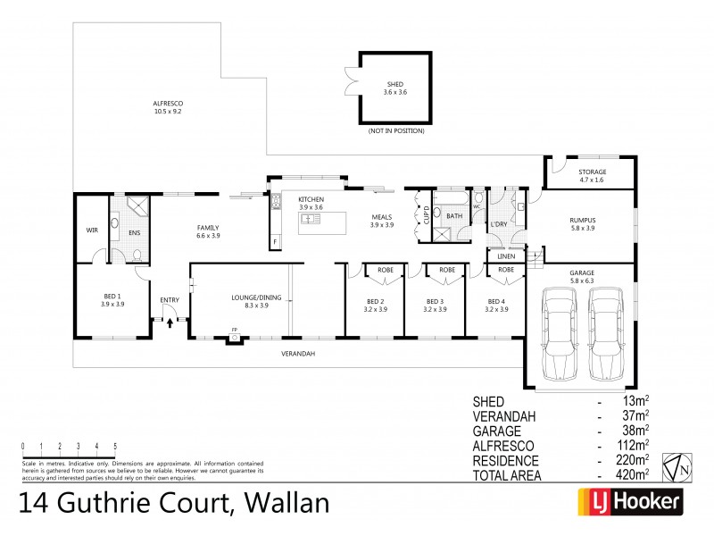 14 Guthrie Court, Wallan VIC 3756 Floorplan