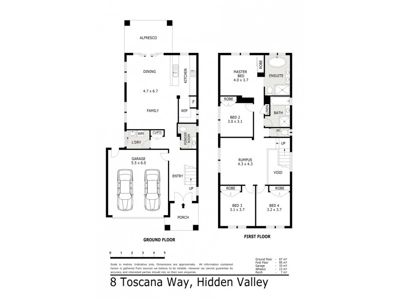 8 Toscana Way, Hidden Valley VIC 3756 Floorplan