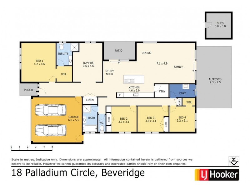 18 Palladium Circle, Beveridge VIC 3753 Floorplan