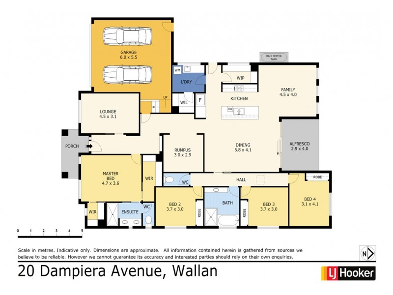 20 Dampiera Avenue, Wallan VIC 3756 Floorplan