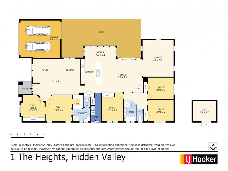 1 The Heights, Hidden Valley VIC 3756 Floorplan