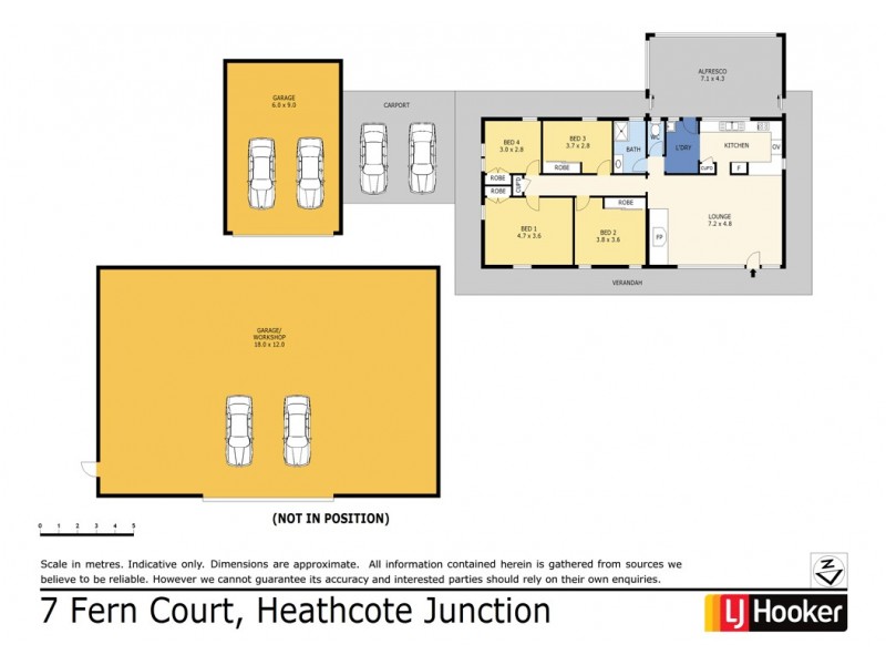 7 Fern Court, Heathcote Junction VIC 3758 Floorplan