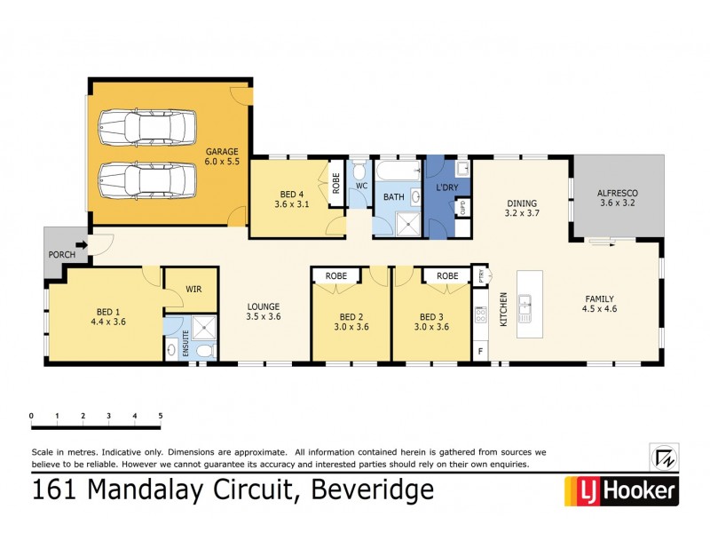 161 Mandalay Circuit, Beveridge VIC 3753 Floorplan