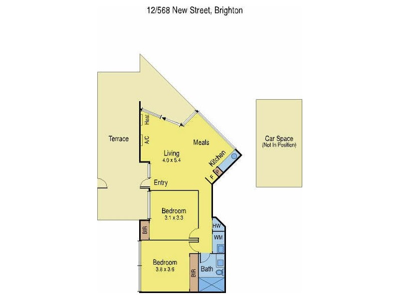 12/568 New Street, Brighton VIC 3186
