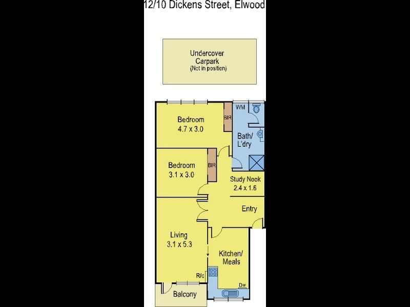 12/10 Dickens Street, Elwood VIC 3184