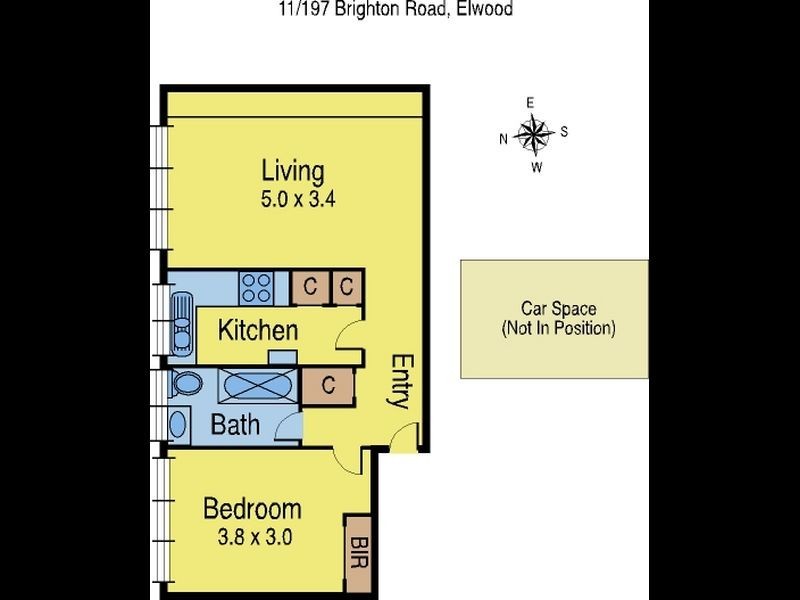 11/197 Brighton Road, Elwood VIC 3184