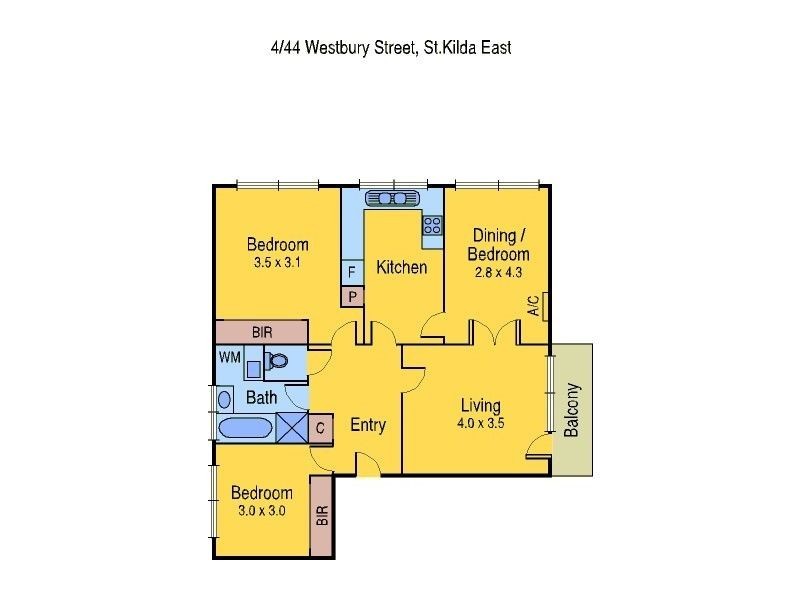 4/44 Westbury Street, St Kilda East VIC 3183