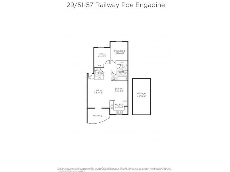 29/51-57 Railway Parade, Engadine NSW 2233 Floorplan