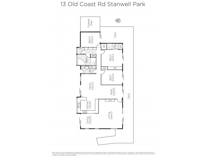 13 Old Coast Road, Stanwell Park NSW 2508 Floorplan
