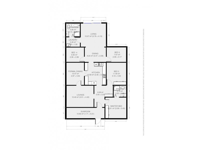283 Peel Street, Bathurst NSW 2795 Floorplan