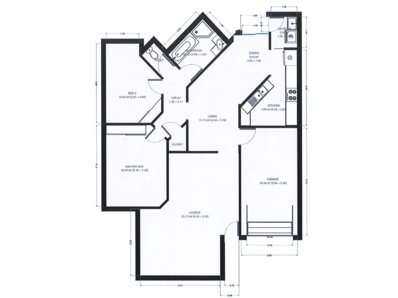 9/93A Stewart Street, Bathurst NSW 2795 Floorplan