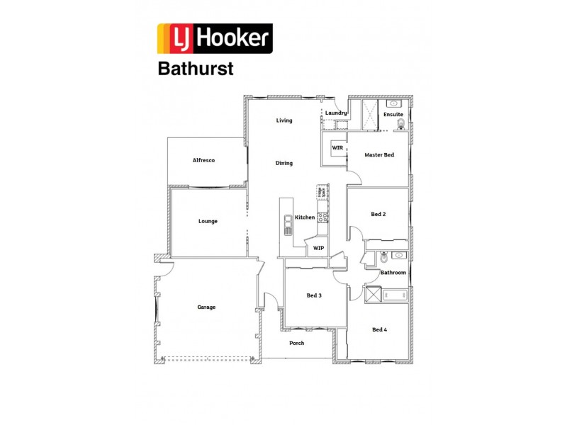 Lot 326 Rothery Street, Eglinton NSW 2795 Floorplan