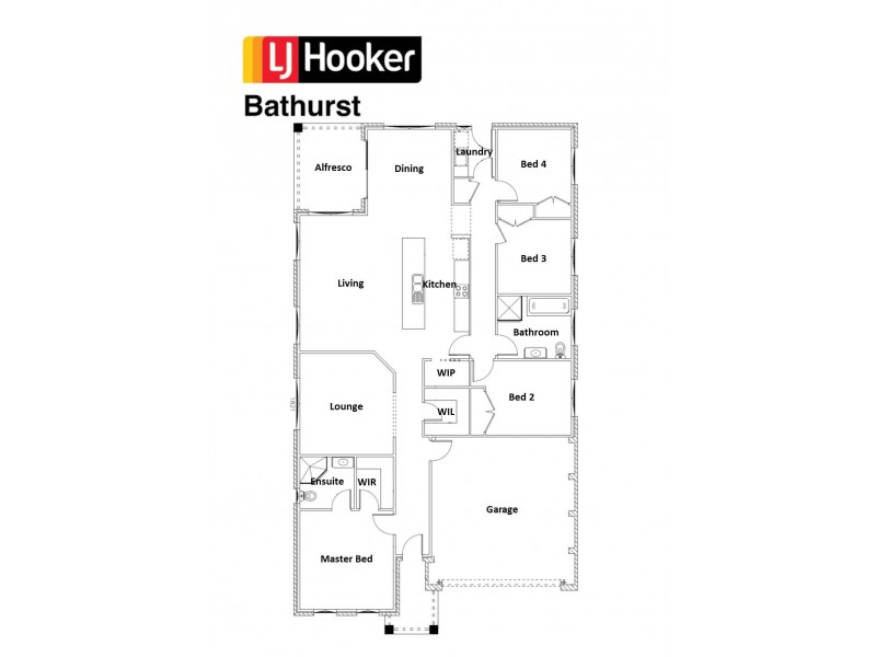14 Granite Rise, Kelso NSW 2795 Floorplan