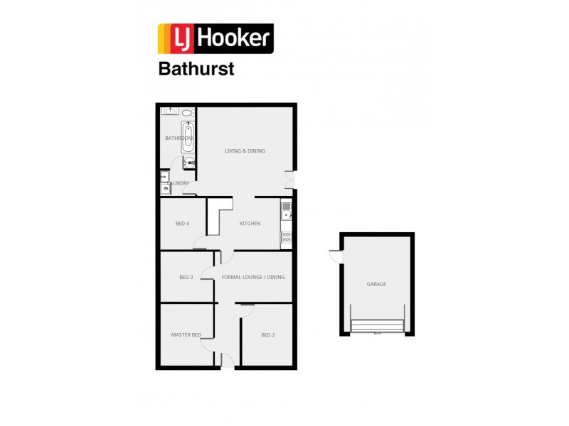 4 Bant Street, Bathurst NSW 2795 Floorplan