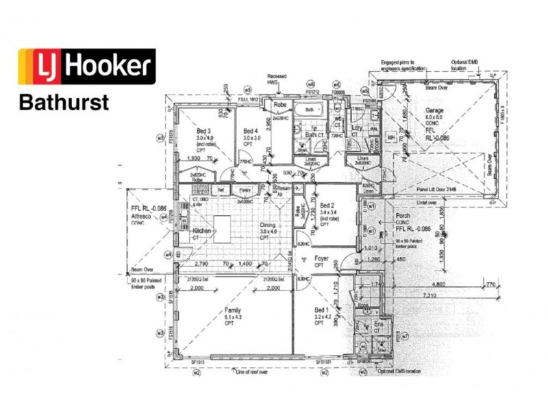 35 Amber Close, Bathurst NSW 2795 Floorplan