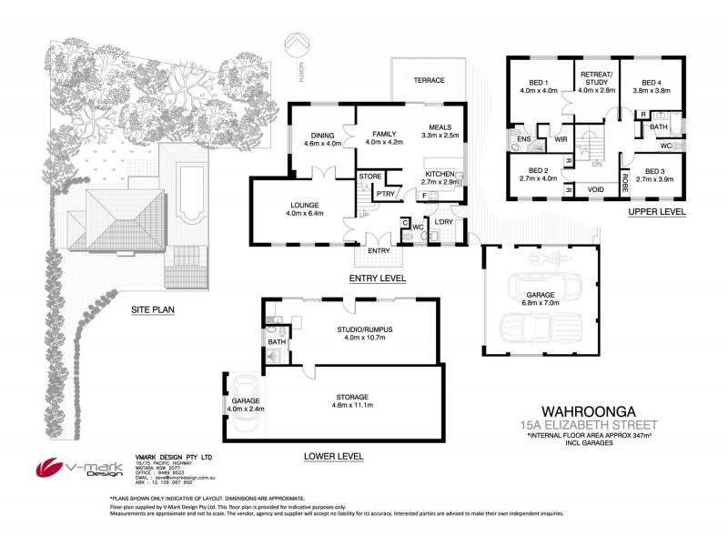15A Elizabeth Street, Wahroonga NSW 2076 Floorplan