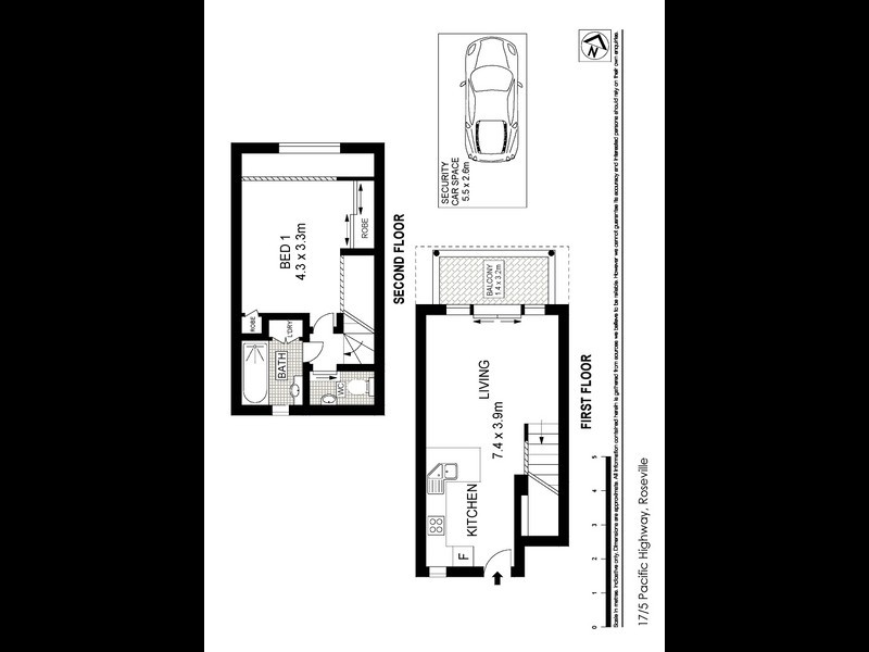 17/5-17 Pacific Highway, Roseville NSW 2069