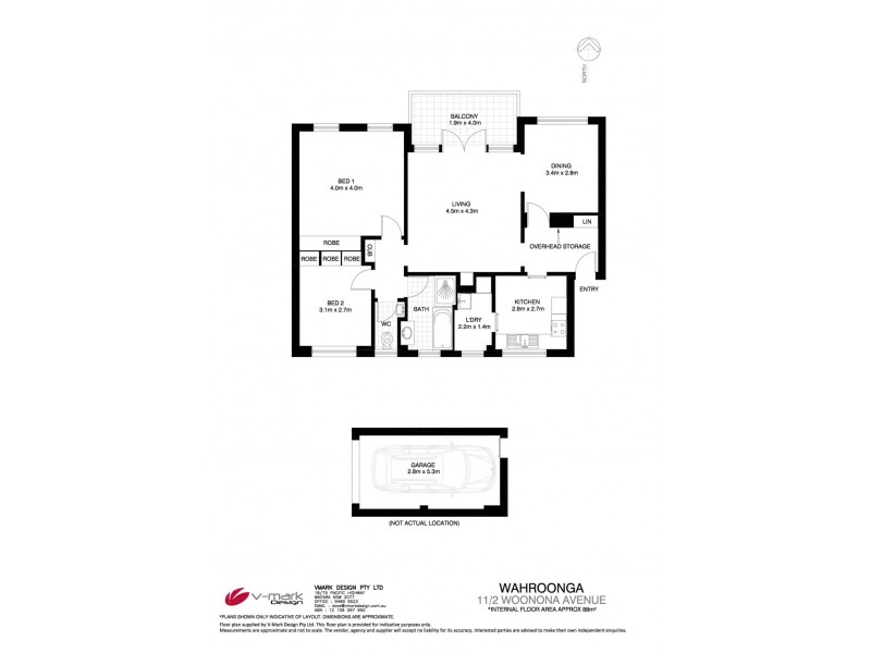 11/2 Woonona Avenue, Wahroonga NSW 2076 Floorplan