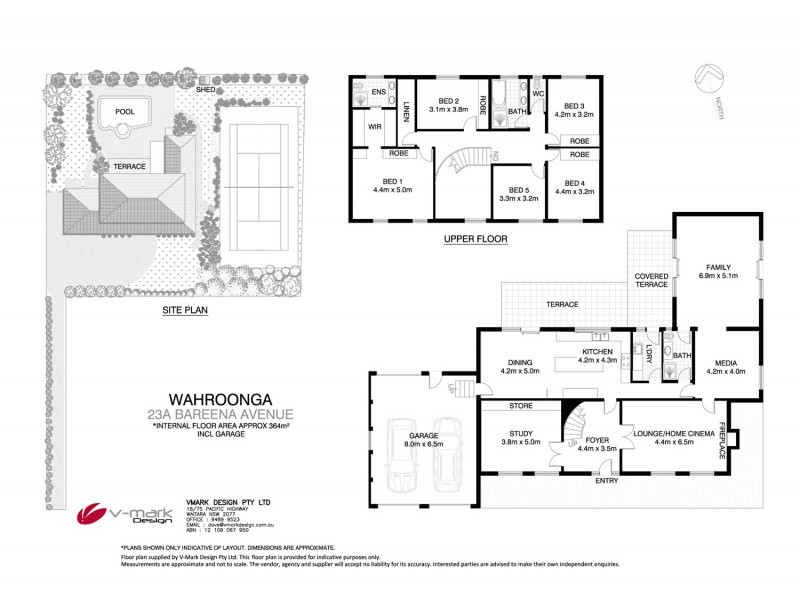 23a Bareena Avenue, Wahroonga NSW 2076 Floorplan