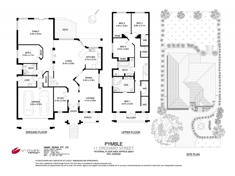 11 Orchard Street, Pymble NSW 2073 Floorplan
