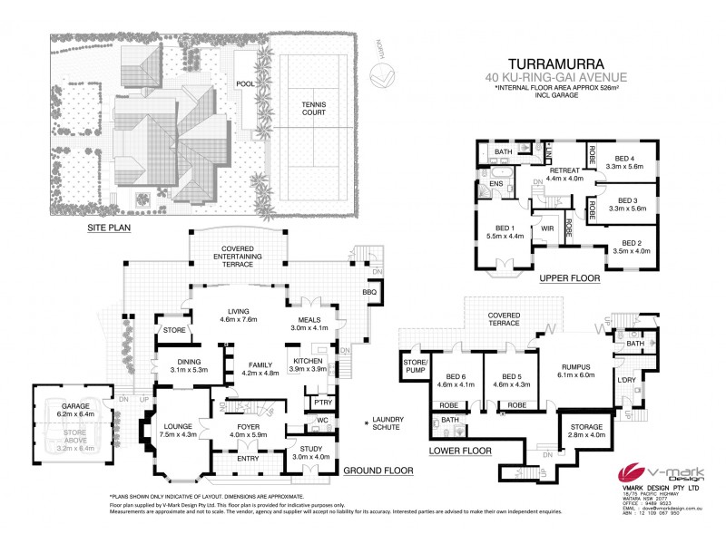 40 Ku-Ring-Gai Avenue, Turramurra NSW 2074 Floorplan