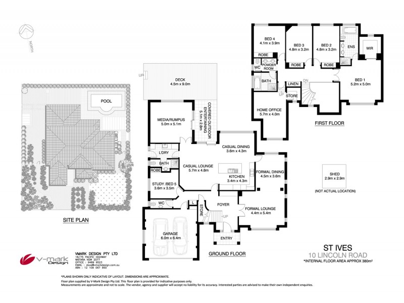 10 Lincoln Road, St Ives NSW 2075 Floorplan