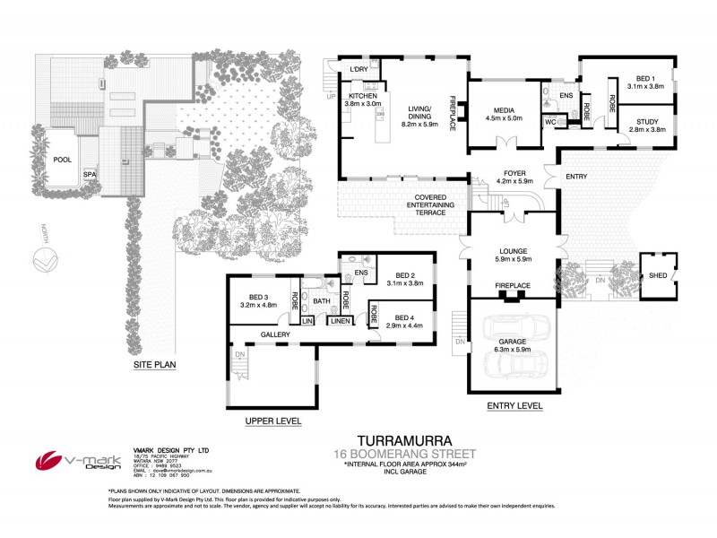 16 Boomerang Street, Turramurra NSW 2074 Floorplan