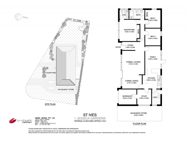 1 Jessica Gardens, St Ives NSW 2075 Floorplan