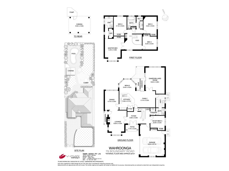 79 Boundary Road, Wahroonga NSW 2076 Floorplan