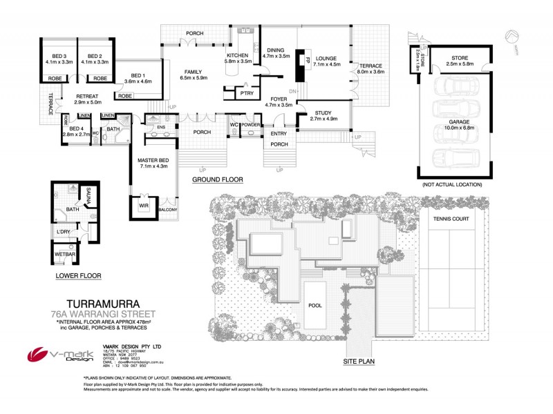 76a Warrangi Street, Turramurra NSW 2074 Floorplan
