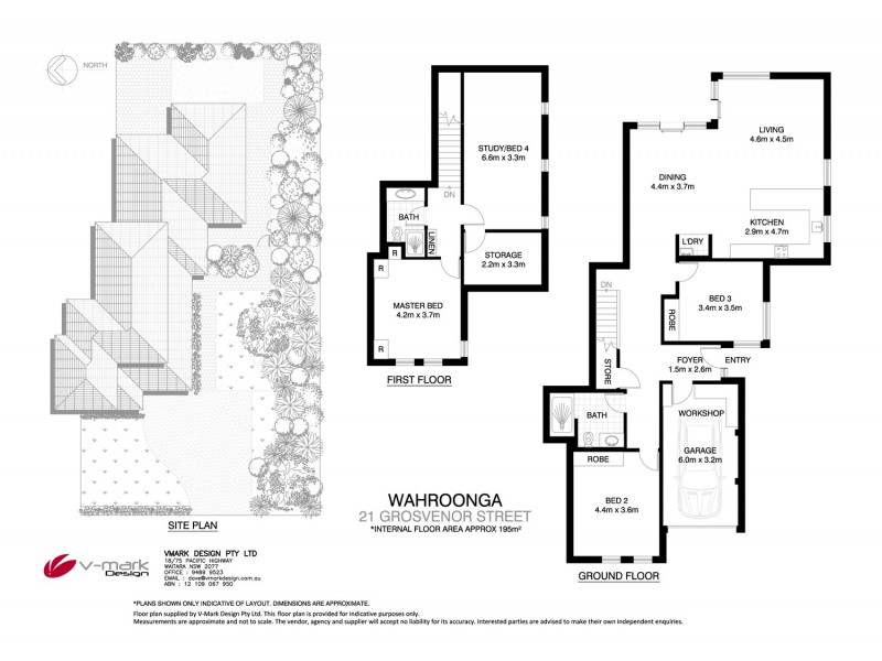 21 Grosvenor Street, Wahroonga NSW 2076 Floorplan