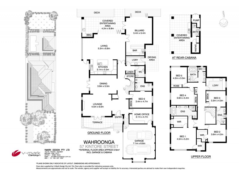 57 Kintore Street, Wahroonga NSW 2076 Floorplan
