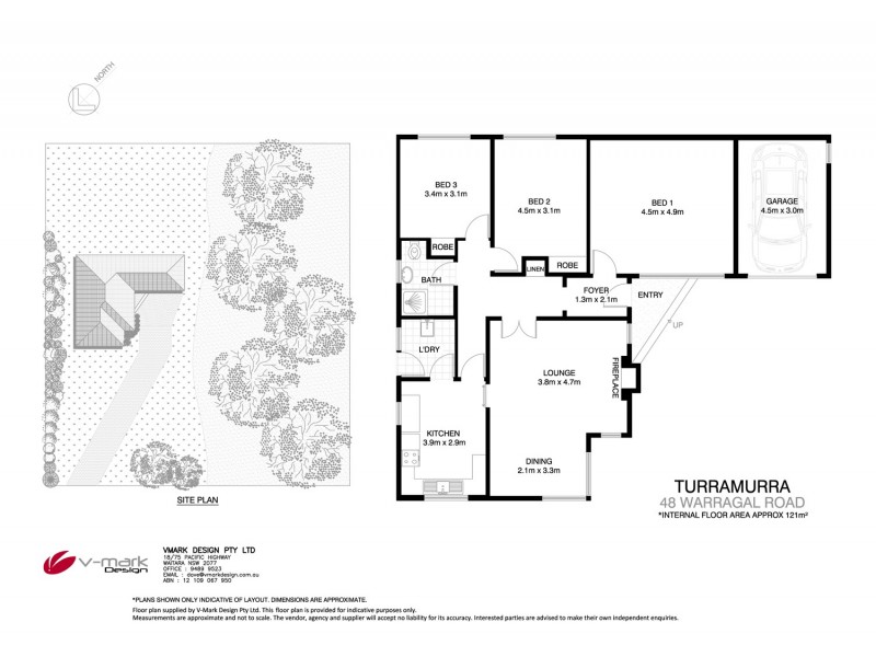 48 Warragal Road, Turramurra NSW 2074 Floorplan