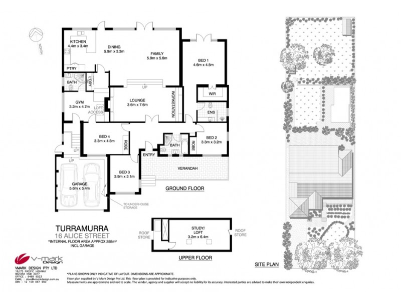 16 Alice Street, Turramurra NSW 2074 Floorplan