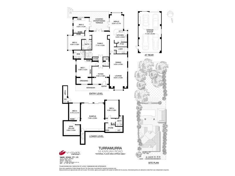 16 Karuah Road, Turramurra NSW 2074 Floorplan