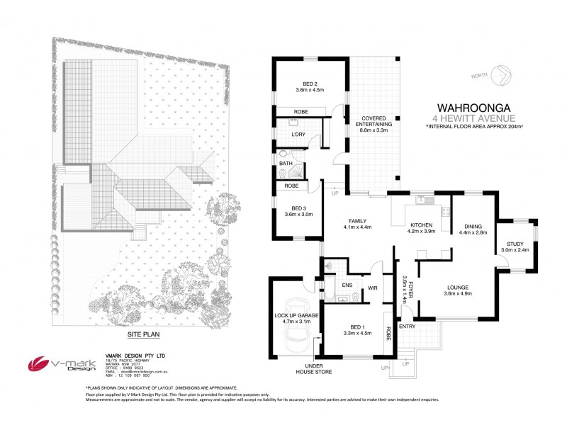 4 Hewitt Avenue, Wahroonga NSW 2076 Floorplan