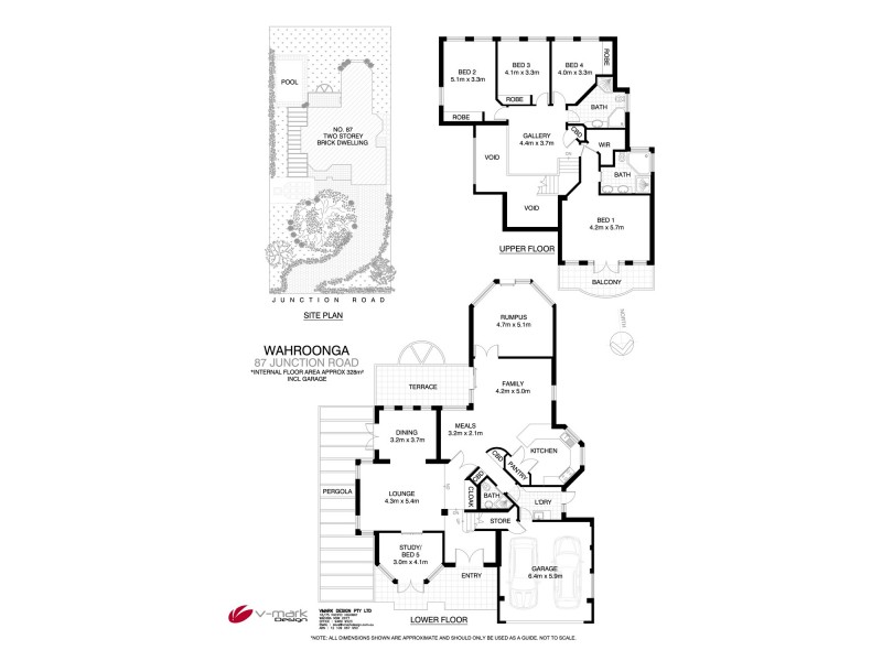 87 Junction Road, Wahroonga NSW 2076 Floorplan