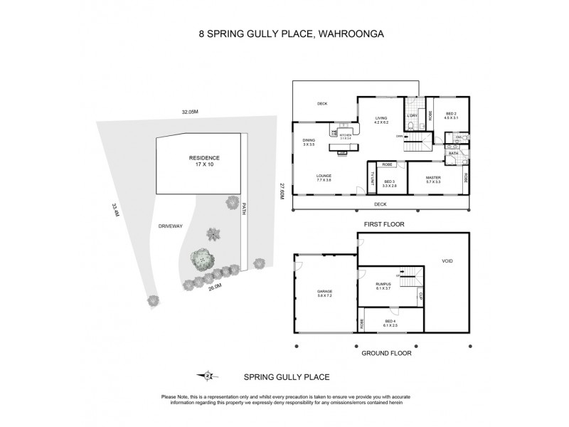 8 Spring Gully Place, Wahroonga NSW 2076 Floorplan
